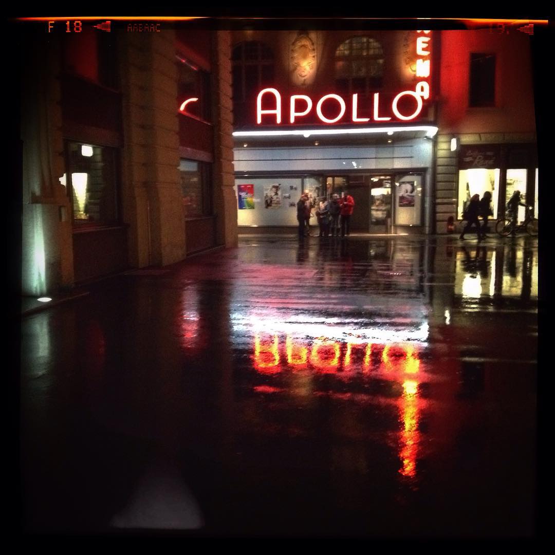 Movie night #apollo #biel #bienne #rain #cinema
